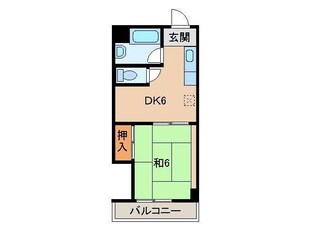 小林マンションの物件間取画像